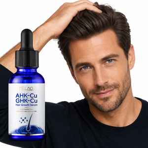 Ghkcu Ahkcu hair growth Serum Anti Shedding Root Strengthening Hair Care Nourishing <b>Volumizing</b> Dual Copper Peptide Hair Serum - Product Image 5