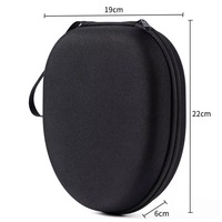 Boîte de rangement universelle pour casque audio, portable, anti-chute, résistante à la pression, avec impression de logo pour l'emballage électronique