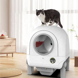 Intelligente automatische Katzen toilette APP-Steuerung Selbst reinigende Funktion Möbel Stil Kamera Katzen toilette Neues intelligentes Zubehör - Product Image 1