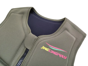 سترة نيوبرين مخصصة مقاومة للصدمات، سترة خفيفة للركوب على الأمواك مصنوعة من رغوة <span class=keywords><strong>PVC</strong></span>، سترة نجاة للبالغين - Product Image 4