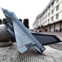 Modèle d'avion de chasse furtif J-10, décoration d'avion classique de grande taille, ornement d'avion en fer forgé à la main, vente directe d'usine