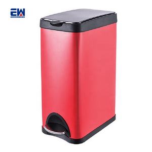 سلة قمامة ذكية بتصميم جديد وأنيق مزودة بدواسة قدم لإعادة تدوير المخلفات مستطيلة الشكل ذات سعة كبيرة بتخفيضات كبيرة من موردات المنزل - Product Image 2