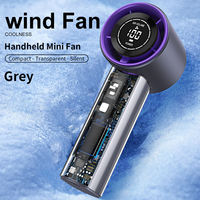 Ventilateur USB portable pliable commercial en gros avec batterie rechargeable pour voiture et usage extérieur