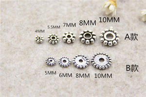 2021 S925 स्टर्लिंग चांदी के सामान DIY स्पेसर मनका विभाजक मनका बुद्ध कंगन हार गहने लीड Nickle एलर्जी नि: शुल्क - Product Image 2