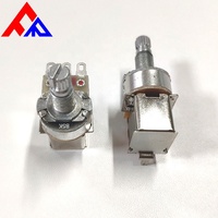 High Quality 16mm Linear Push-Pull Potentiometers 5K 20% Metal & Plastic for Musical Instruments