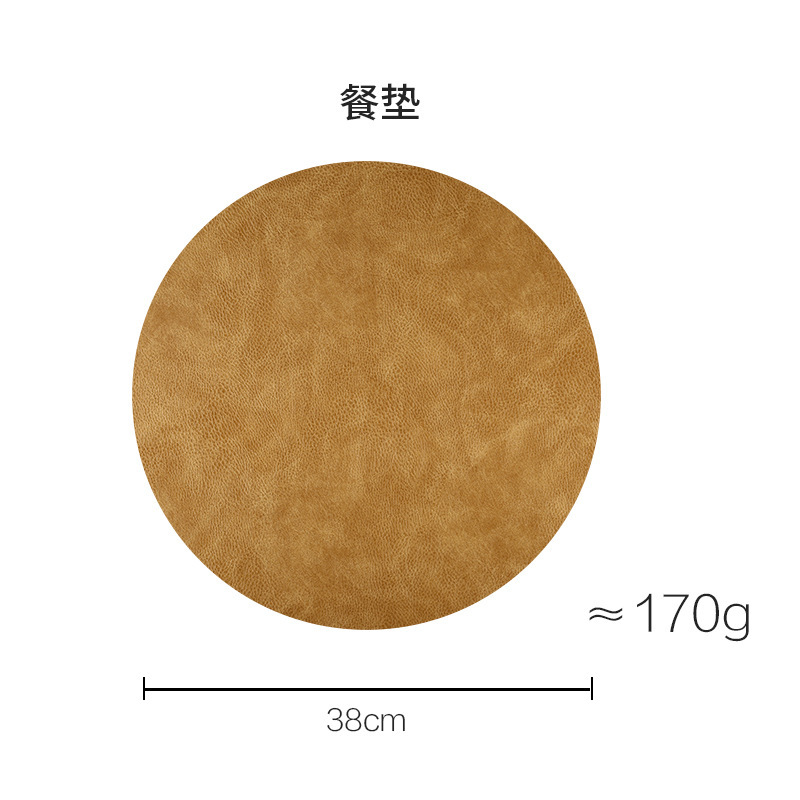 Set de table curcuma (38cm)