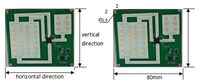 Modul Radar 24GHz Sensitivitas Tinggi untuk Deteksi Target Kecil (Bola Golf) dengan Akurasi Kecepatan ±0.8m/s & Jangkauan 100m/s