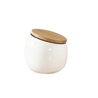 Tarro de Cerámica Creativo para Condimentos, Resistente al Calor, Apto para Microondas, Estilo Moderno Minimalista, Recipiente para Condimentos de Cocina, Tarro para Sal, Aceite de Chile, Especias