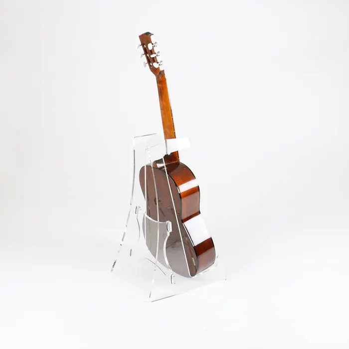 Présentoir de guitare en acrylique détachable, support de guitare en Lucite, support de guitare en acrylique