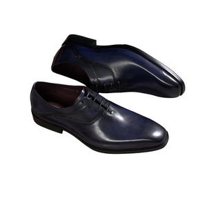 Chaussures formelles luxueuses en cuir de vachette de haute qualité pour hommes pour la vente en gros de chaussures habillées classiques de fête noires à lacets italiennes - Product Image 3