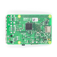 Ahududu Pi 3 Model B 1GB RAM dört çekirdekli 1.2GHz 64bit CPU WiFi tek-kart bilgisayar E14 sürüm