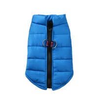 Gilet pour chien automne-hiver, vêtements chauds pour animaux de compagnie avec fermeture éclair, veste élégante pour chiot avec attache pour laisse, manteau pour chien de petite, moyenne et grande taille