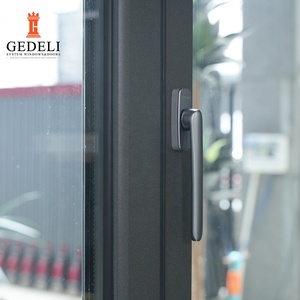 Puerta plegable de acordeón con aislamiento exterior estándar de América Canadá que puede ser ingeniosa plegable y estirable - Product Image 4