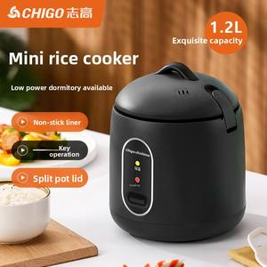 Olla <span class=keywords><strong>Arrocera</strong></span> Eléctrica Mini Gree de Acero Inoxidable con Recubrimiento Antiadherente, Ideal <span class=keywords><strong>para</strong></span> Dormitorios, Bajo Consumo, Capacidad <span class=keywords><strong>para</strong></span> 1-2 Personas, Regalo - Product Image 2