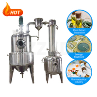 Extracteur d'huile essentielle de chanvre Concentrateur sous vide de machine d'extraction d'éthanol de thé d'herbe
