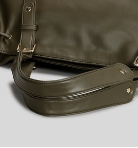 Borsa Tote in Pelle Morbida Vintage Lavata su Misura per <span class=keywords><strong>Donna</strong></span>, <span class=keywords><strong>Grande</strong></span> Capacità con Multi-Tasche, Borsa a Tracolla e Messenger - Product Image 2
