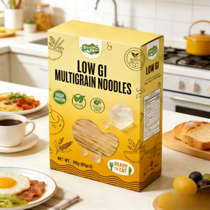 Pâtes spaghetti multigrains à faible IG, riches en fibres et protéines, best-seller, repas instantané en 15 minutes pour le contrôle de la glycémie - Product Image 5