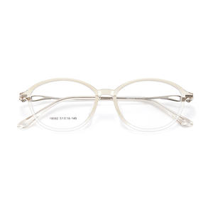 Monture de lunettes ovale en alliage TR90 pour femme Danyang 18092 – Lunettes de lecture légères et tendance - Product Image 2