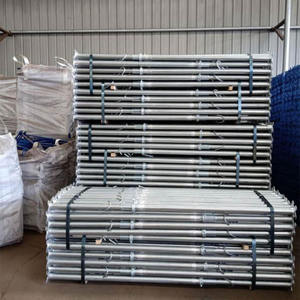 Certified Scaffolding Steel Props with Base Plate Heavy Duty Temporary Support Pillars for Industrial Projects - Product Image 4