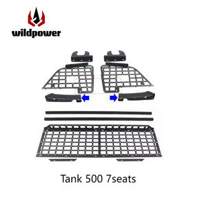 Panneau Molle d'organisation de rangement pour bagages, accessoires de voiture pour Tank 500 7 places, pour coffre arrière et fenêtre latérale - Product Image 1