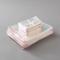 Sac d'Emballage de Vêtements en Gros, Transparent, Auto-Adhésif, Scellé, Sacs Plastiques OPP Prêts à Expédier pour Vêtements