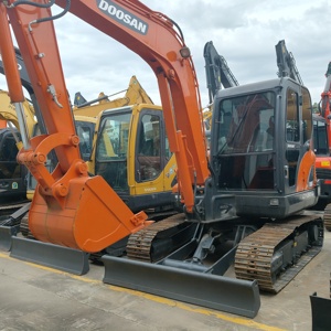 รถขุดมือสอง DOOSAN DX60-9C 6 ตัน เครื่องยนต์ยันม่าร์ ปั๊มไฮดรอลิก Doosan Mottrol มอเตอร์วาล์ว KYB ใช้งานมาแล้ว 1200-2000 ชั่วโมง สภาพ 90% ใหม่ 0.26 เมตร - Product Image 3