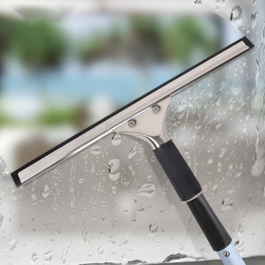 Stainless Steel Glass <b>Squeegee</b> 25Cm 35Cm 40Cm 45Cm For Window Cleaning - Product Image 1