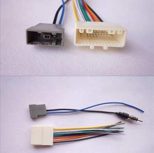 <span class=keywords><strong>Adaptateur</strong></span> de rechange pour <span class=keywords><strong>nissan</strong></span>, câble d'antenne de faisceau de câblage Radio DVD stéréo de voiture - Product Image 6