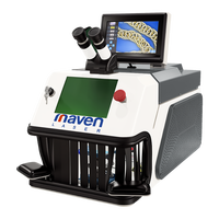 Nouvel équipement professionnel de fabrication de bijoux, machine à souder au laser pour chaînes en or et en argent, marque MAVEN LASER, épaisseur 2 mm