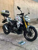 Haojue DR300 Premium 300cc Naked Bike, moteur bicylindre en parallèle, refroidissement liquide, EFI, stable, confortable, fiable, moto de rue, puissance élevée