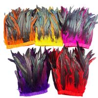 Marine Cock Coque Queue Poulet Coq Plume pour Artisanat DIY Costume Millnery Chapeau Accessoire Fête Carnaval De Mariage Décor