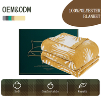 Plaid en chenille doux, confortable, moelleux et chaud, tricoté, moderne, toutes saisons, personnalisable, effet coucher de soleil, réversible, pour canapé, lit, chaise