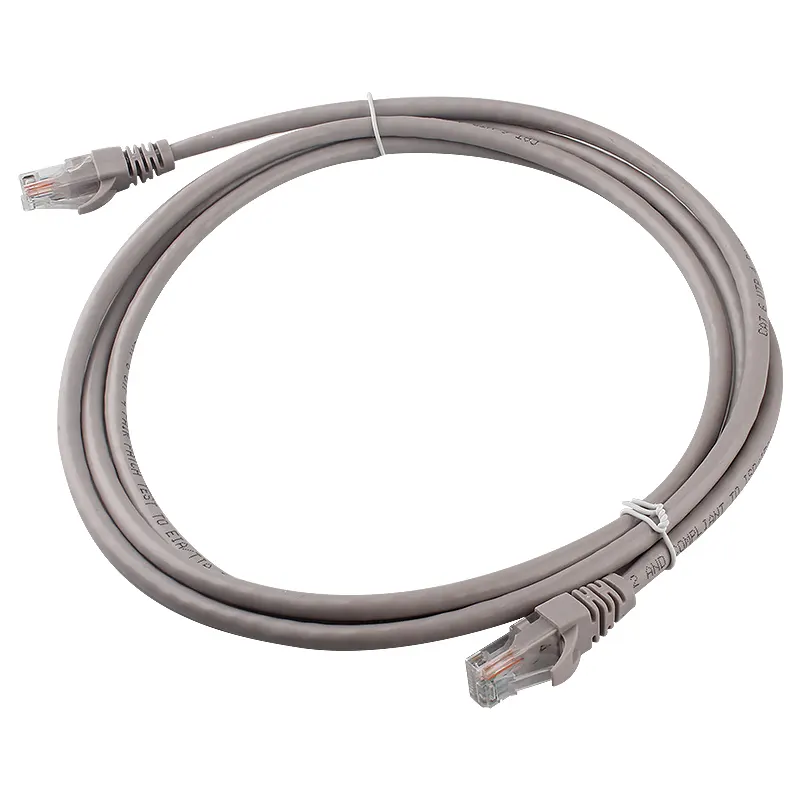 Cabo Lan Ethernet Cat6 de cabos de comunicação populares em PVC