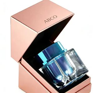 Cajas de Embalaje Cosmético de Cartón Corrugado Rígido con Logotipo Personalizado en Relieve, con Materiales Reciclados, Compatible con OEM/ODM, ABCO - Product Image 3