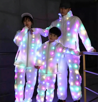Vêtements lumineux à LED, accessoires pour la course nocturne, veste lumineuse avec lumières LED, robe de performance pour la danse