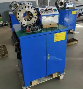 Presse à tuyau hydraulique électrique 4 couches BNT50 1/4 2 pouces 10 ensembles de matrices pour presse à tuyau <span class=keywords><strong>multicouche</strong></span> pour la fabrication de produits en caoutchouc - Product Image 3