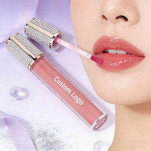 Brillo Labial Líquido Hidratante con Diamantes, en Tubo, Mate, en Existencia, Cosméticos de Marca Privada - Product Image 5