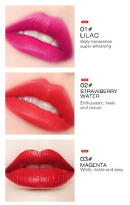 Lápiz Labial en Gel Mineral Hidratante, Tipo Prensa, Mate y Brillante, Libre de Crueldad Animal, <span class=keywords><strong>Maquillaje</strong></span> para Estudiantes, Labios Luminosos - Product Image 3