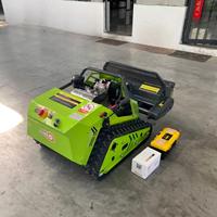 Robot Pemotong Rumput Hutan 80cm, Mesin Pemotong Rumput Mini Kendali Jarak Jauh, Pemotong Semak, Mesin Pemotong Rumput Flail