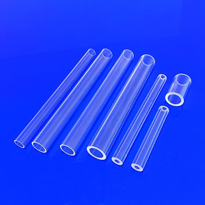 Bükme ve kesme servisini test etmek için yüksek sıcaklığa dayanıklı şeffaf kuvars cam tüp şeffaf kuvars boru - Product Image 6