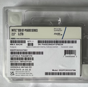 قرص صلب SSD أصلي من إنتل P5600 بسعة 3.2 تيرابايت U.2 NVMe للمؤسسات SSDPF2KE032T9N1DC24 SSDPF2KE032T9N1DC23 SSDPF2KE032T9N1DC22 - Product Image 1