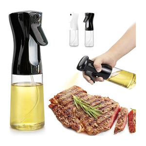 Rociador y Dispensador de Aceite de Vidrio de 200ml para Cocina y Barbacoa, Botella de Spray de Vidrio para Aceite - Product Image 1