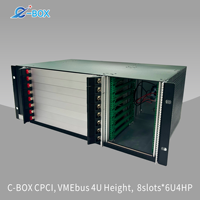 Casing Server Kustom ZSTC C-BOX 450mm Slot CPCI Mini PSU Redundant Standar Atx Rak Mount 4u