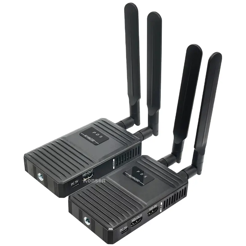5.8G 200M HDMI Wireless Video Transmission 1080P 60Hz HDMI Extender Wireless Video Transmitter Receiver kit for Camera TV PC