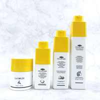 Bouteille de pulvérisation sans air Drunk Elephant personnalisée en gros 15ml 30ml 50ml bouteilles en plastique vides pour emballage cosmétique