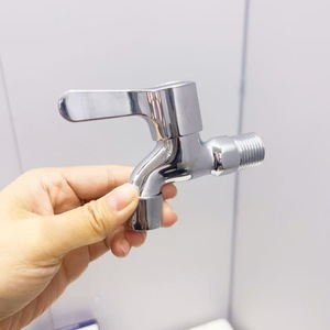 ก๊อกน้ำล้างจานทองแดง Tenglida ขนาดทางเข้า 12 มม. ทางออก 20 มม. ป้องกันน้ำกระเด็น หัวก๊อกสำหรับอ่างล้างจาน ติดตั้งง่าย - Product Image 3