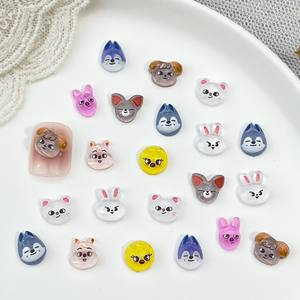 Accessori Mini 3D Cartoon Nail Art grazioso tridimensionale cucciolo di volpe in resina diamante armatura accessorio transfrontaliero - Product Image 2