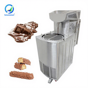 OCEAN, equipo automático de fusión de mesa barato, máquina de chocolate con templado de rueda a la venta - Product Image 1