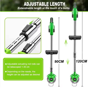 Podadora Inalámbrica Industrial de 18V con Batería de Iones de Litio, Ajustable, Telescópica, Ligera, de Metal, para Jardín, Patio y Césped, OEM - Product Image 6