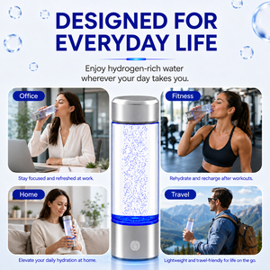 Prodotto di Tendenza: Bottiglia d'Acqua Ricca di Idrogeno 1200PPB SPE/PEM, Filtro d'Acqua Portatile, Generatore di Acqua Ricca di Idrogeno - Product Image 6